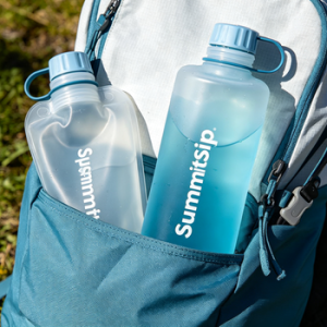 SummitSip Collapsible Water Flask Set