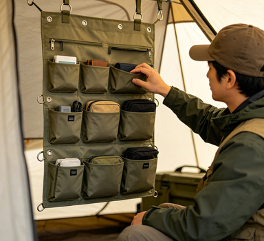 TrailShelter Hanging Gear Organizer